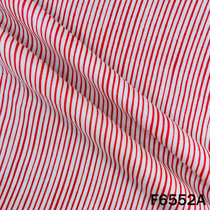 Stripes Mul Cotton Fabric - F6552