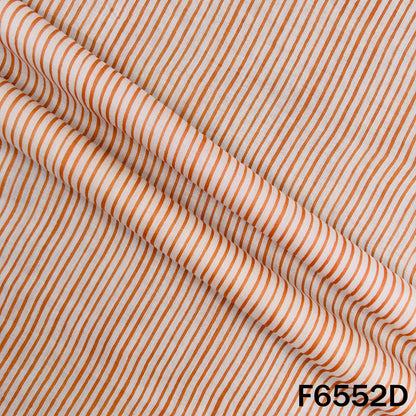 Stripes Mul Cotton Fabric - F6552