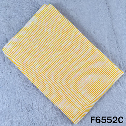 Stripes Mul Cotton Fabric - F6552