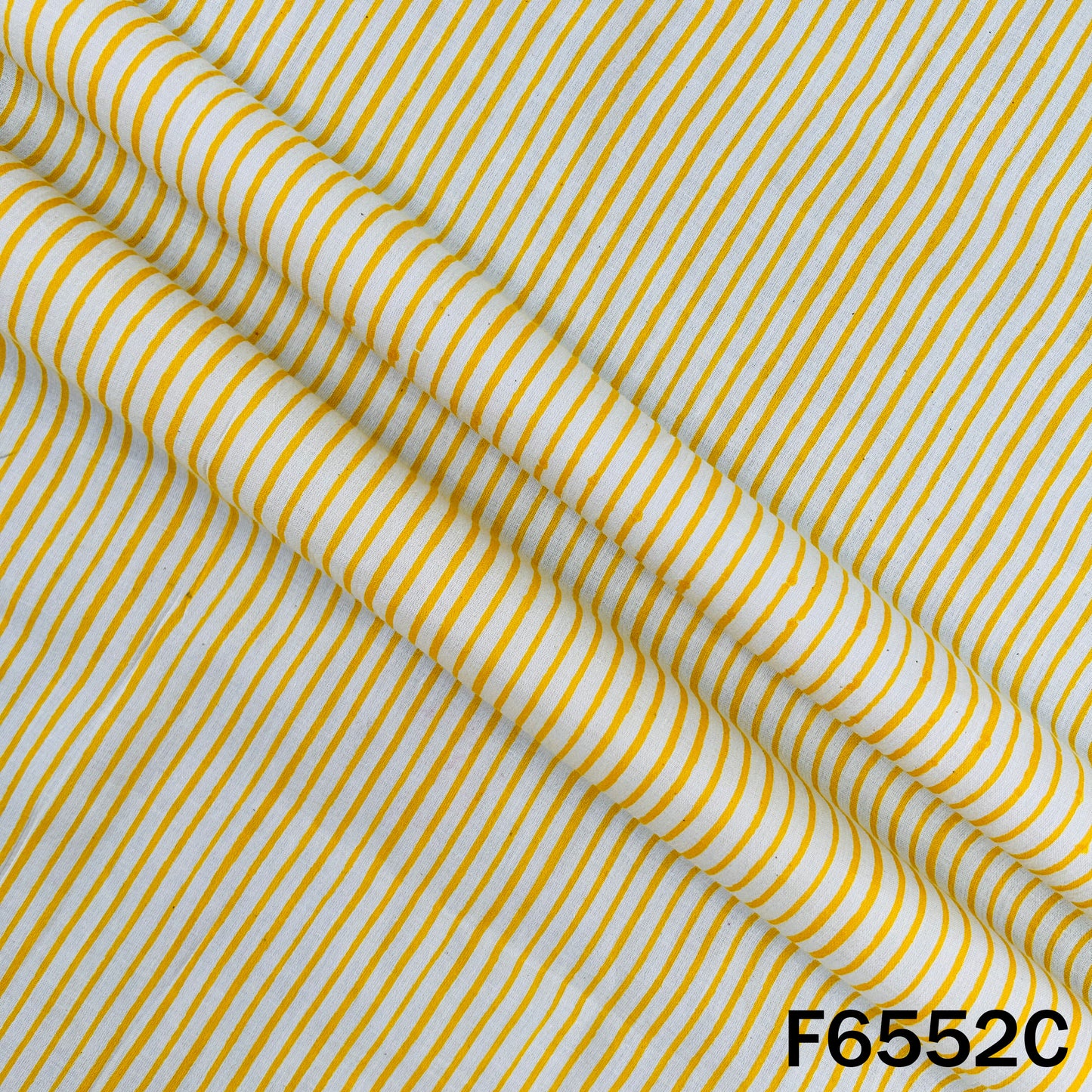 Stripes Mul Cotton Fabric - F6552