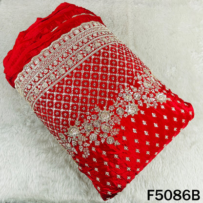 Cut Dana Sequins Embroidered Crepe Fabric - F5086