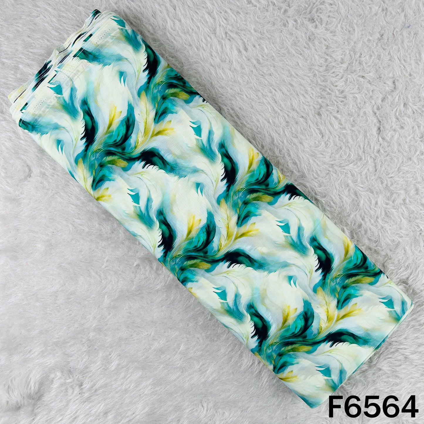 Digital Print Crepe Fabric - F6564