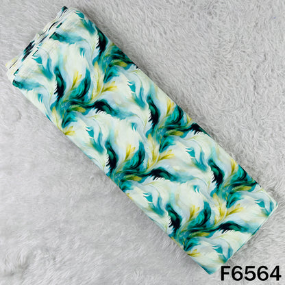 Digital Print Crepe Fabric - F6564
