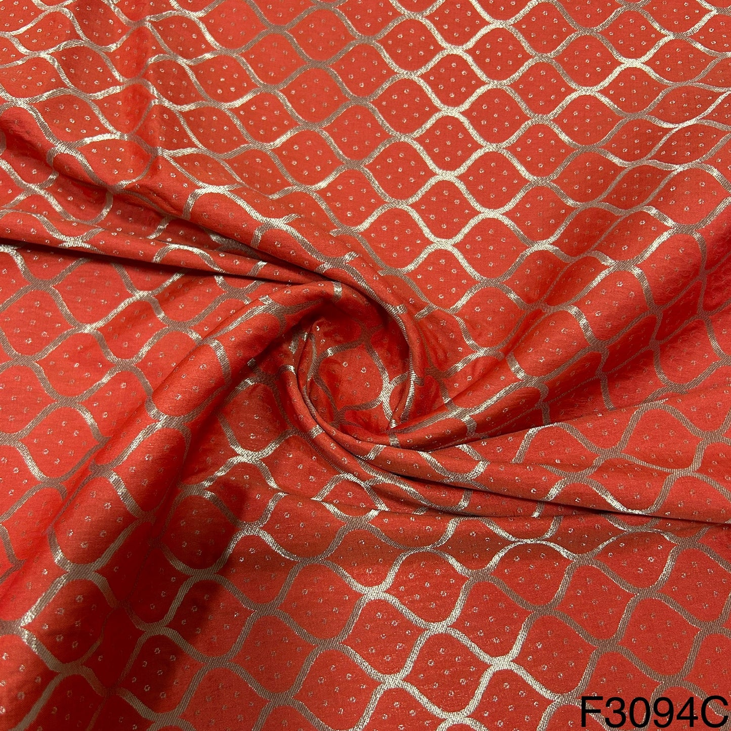 Brocade Fabric-F3094