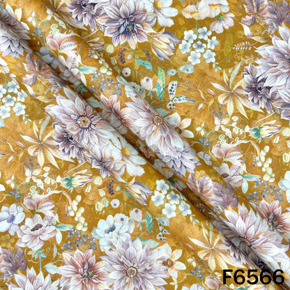 Digital Print Cambric Cotton Fabric - F6566