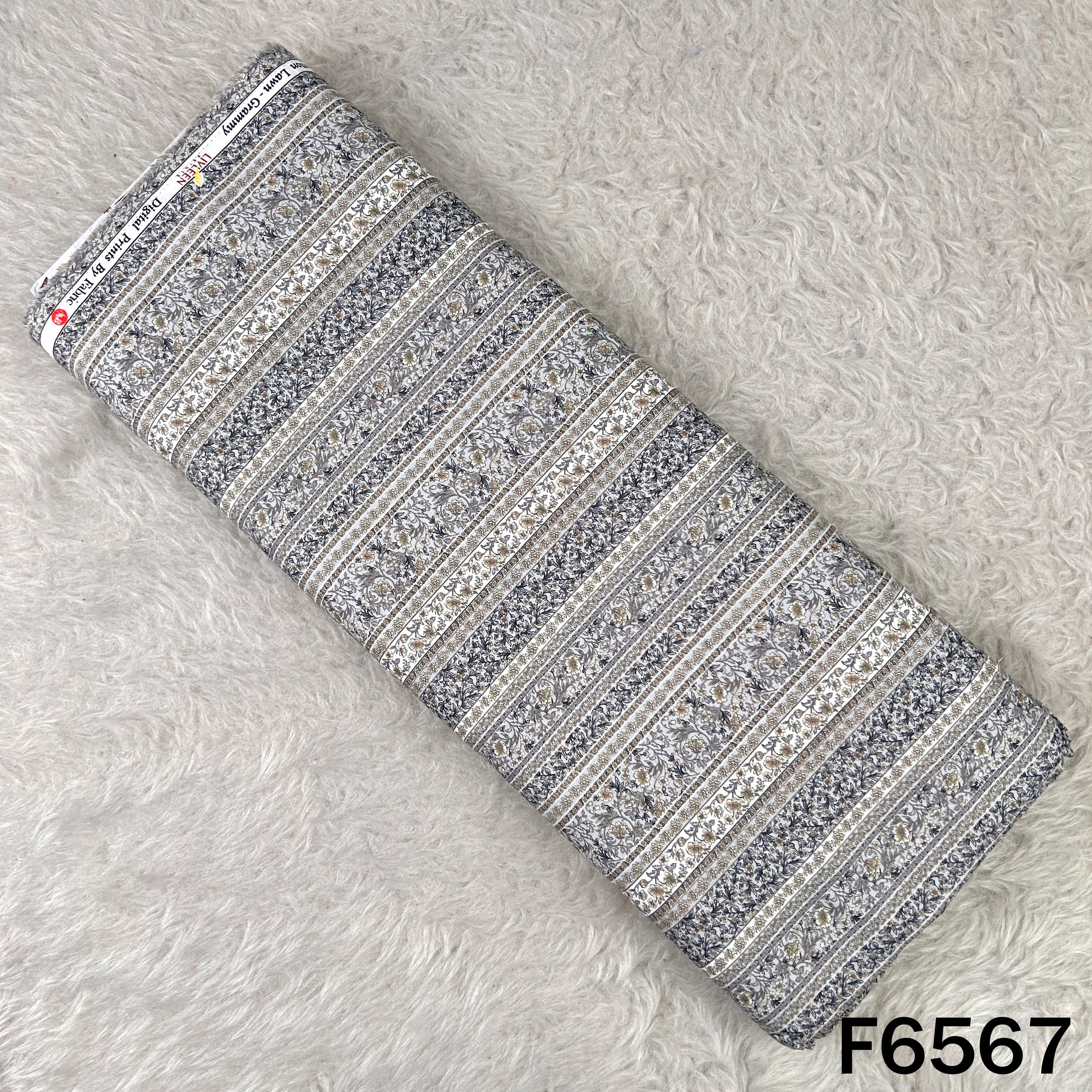 ANATOMICA／BOURGERON CAMBRIC COTTON 21SS Digital Print Cambric Cotton Fabric - F6567 – Fabricroot