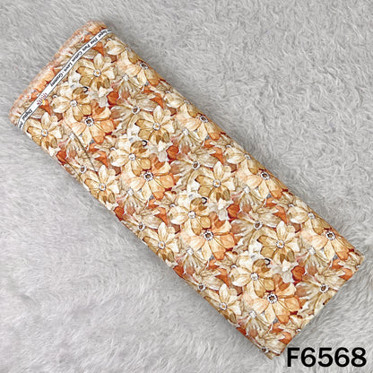 Digital Print Cambric Cotton Fabric - F6568