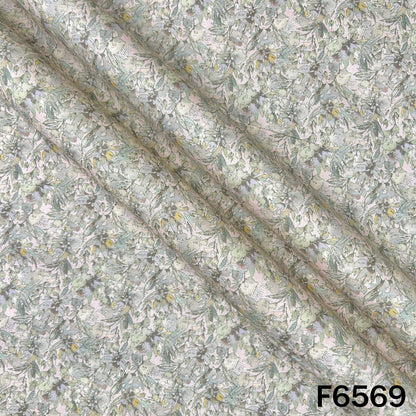 Digital Print Cambric Cotton Fabric - F6569