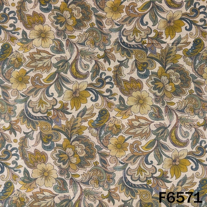 Digital Print Cambric Cotton Fabric - F6571
