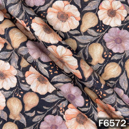Digital Print Cambric Cotton Fabric - F6572