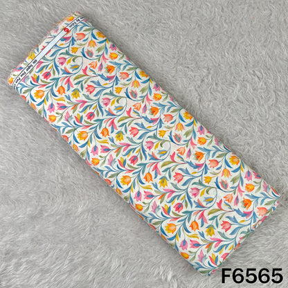 Digital Print Cambric Cotton Fabric - F6565
