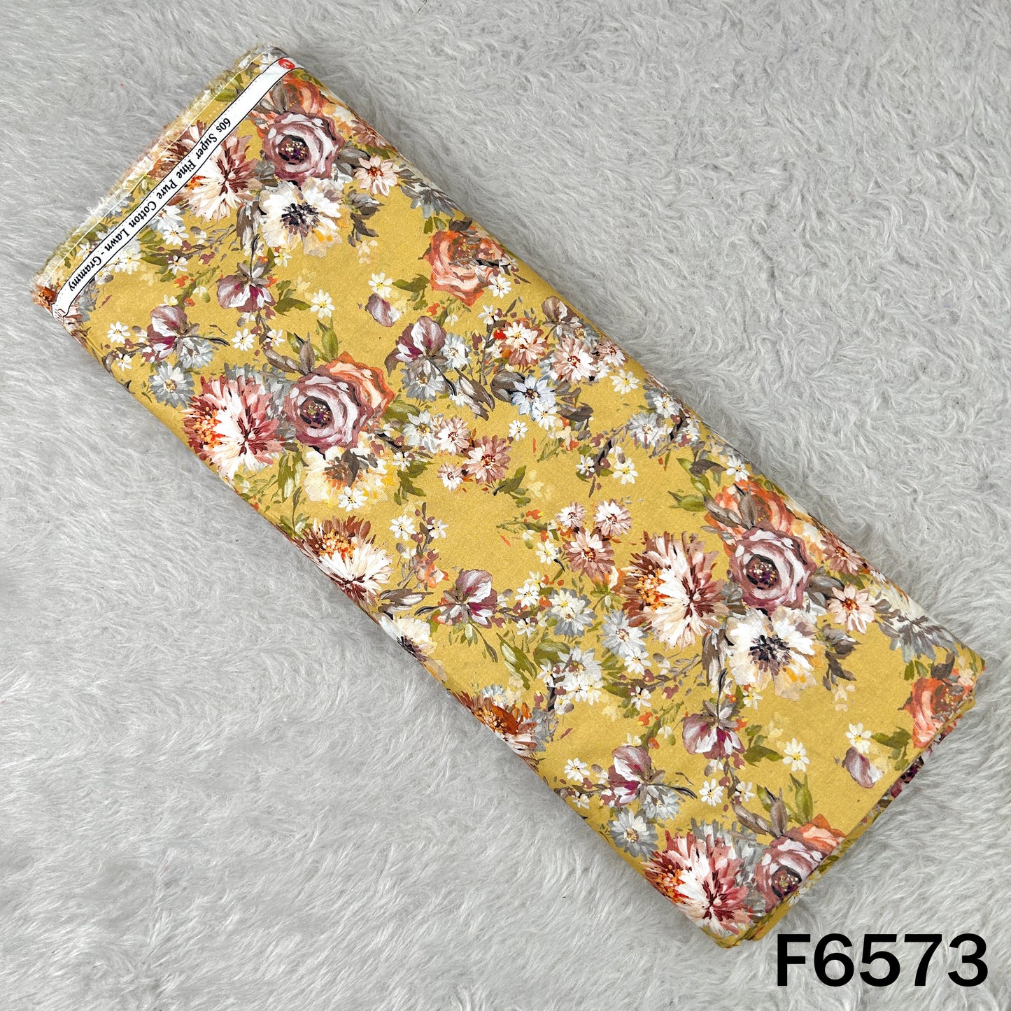 Digital Print Cambric Cotton Fabric - F6573