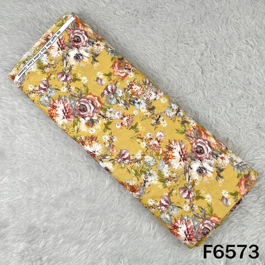 Digital Print Cambric Cotton Fabric - F6573