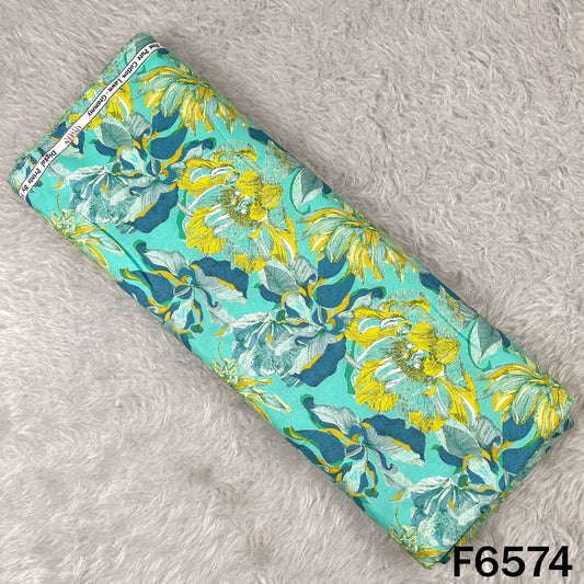 Digital Print Cambric Cotton Fabric - F6574