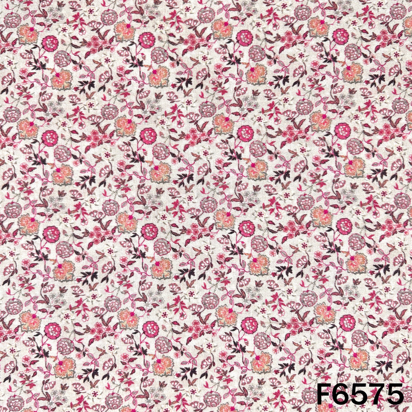 Digital Print Cambric Cotton Fabric - F6575