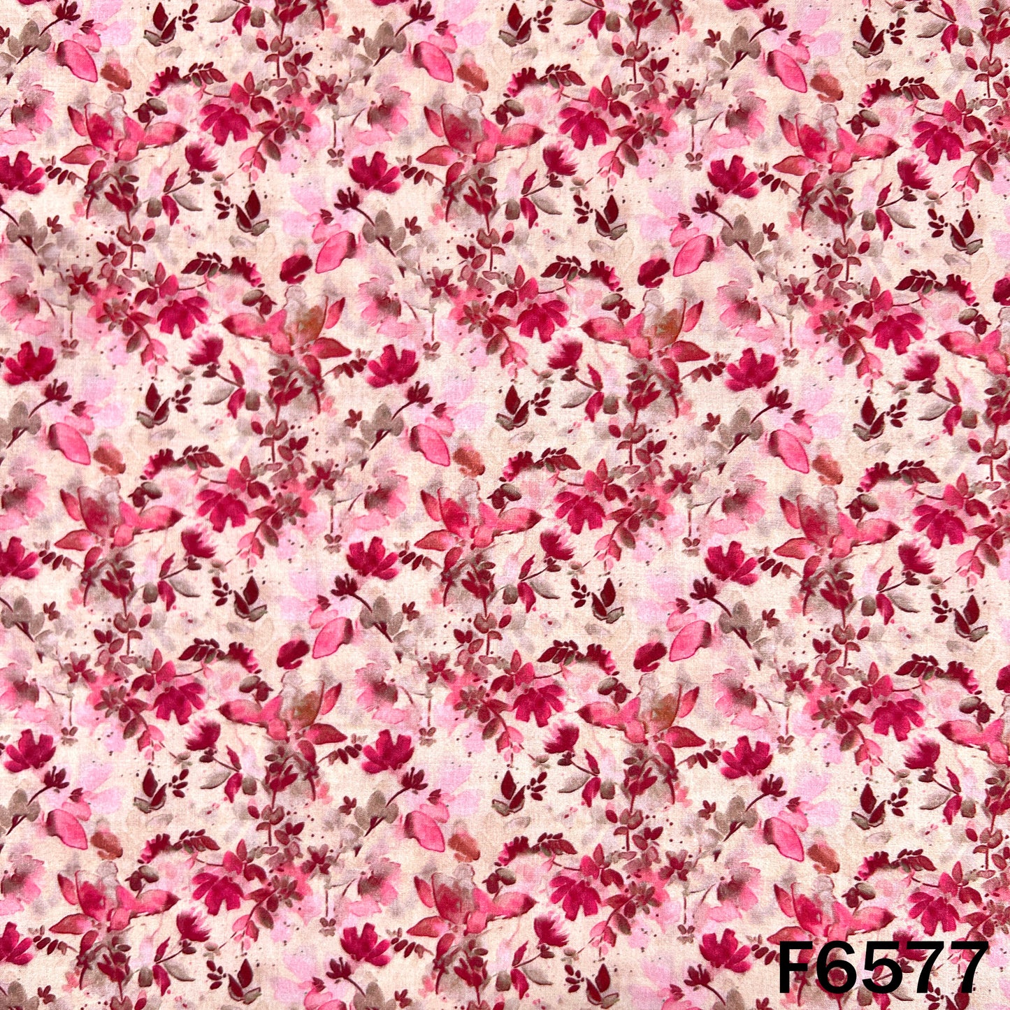 Digital Print Cambric Cotton Fabric - F6577