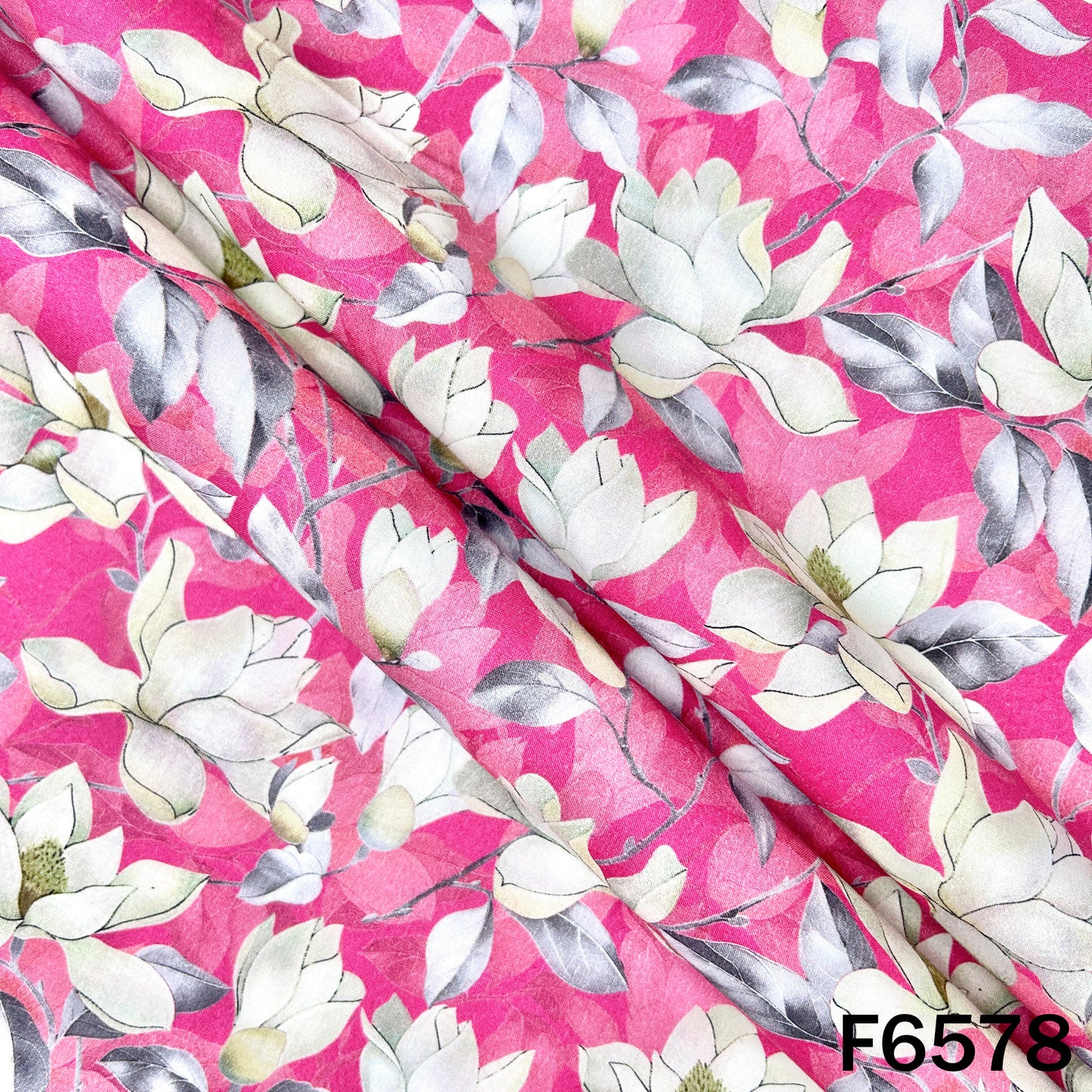 Digital Print Cambric Cotton Fabric - F6578