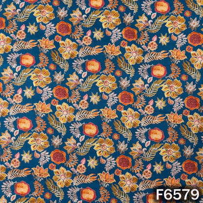 Digital Print Cambric Cotton Fabric - F6579