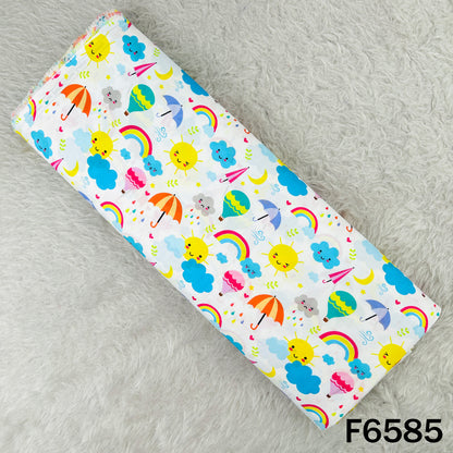 Baby Print Cambric Cotton Fabric - F6585