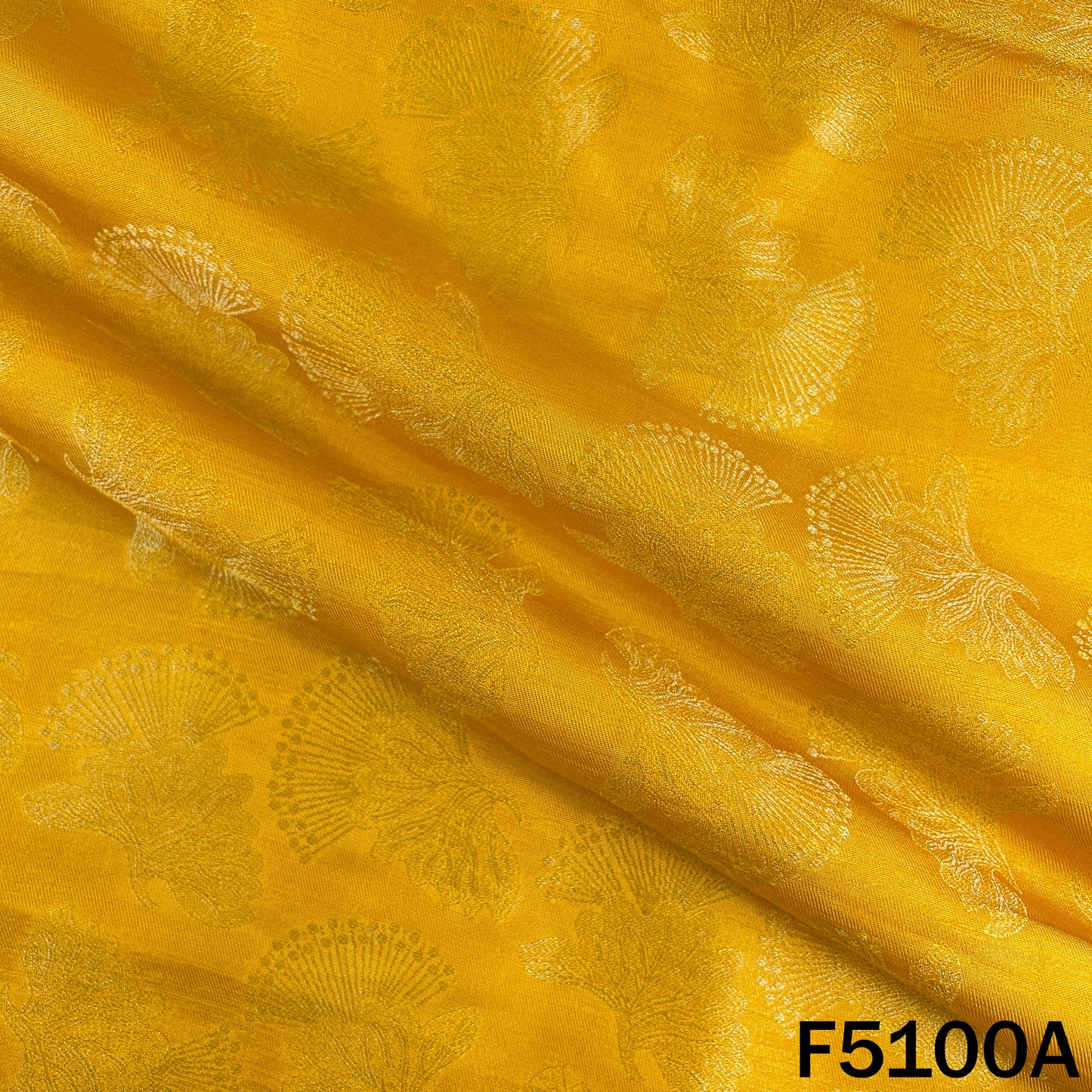 Zari Work Shimmer Tissue Fabric - F5100