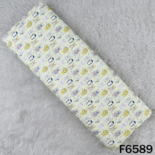 Baby Print Cambric Cotton Fabric - F6589