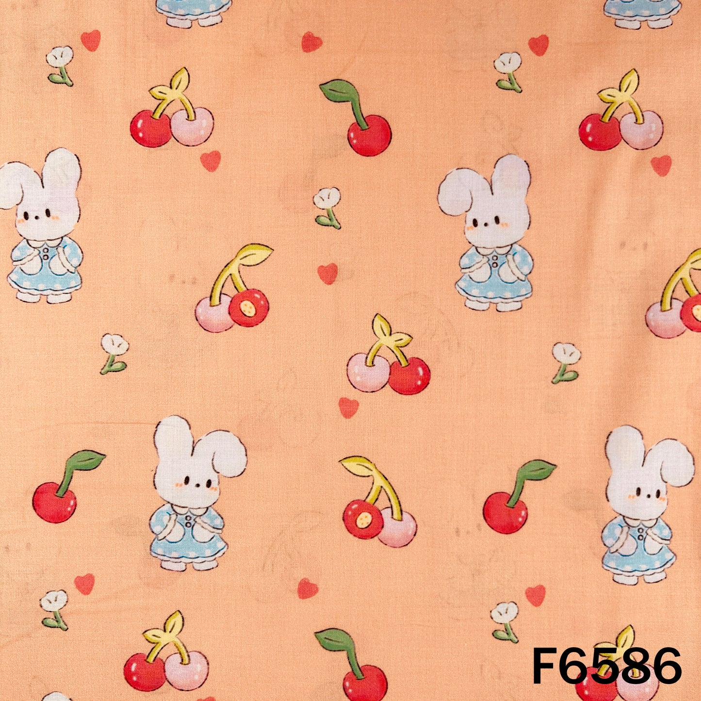 Baby Print Cambric Cotton Fabric - F6586