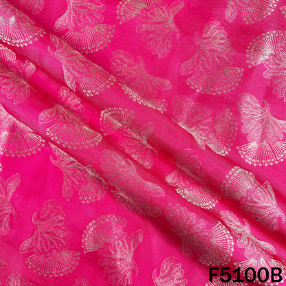 Zari Work Shimmer Tissue Fabric - F5100