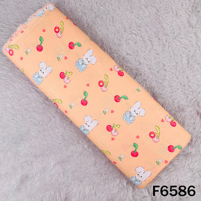 Baby Print Cambric Cotton Fabric - F6586
