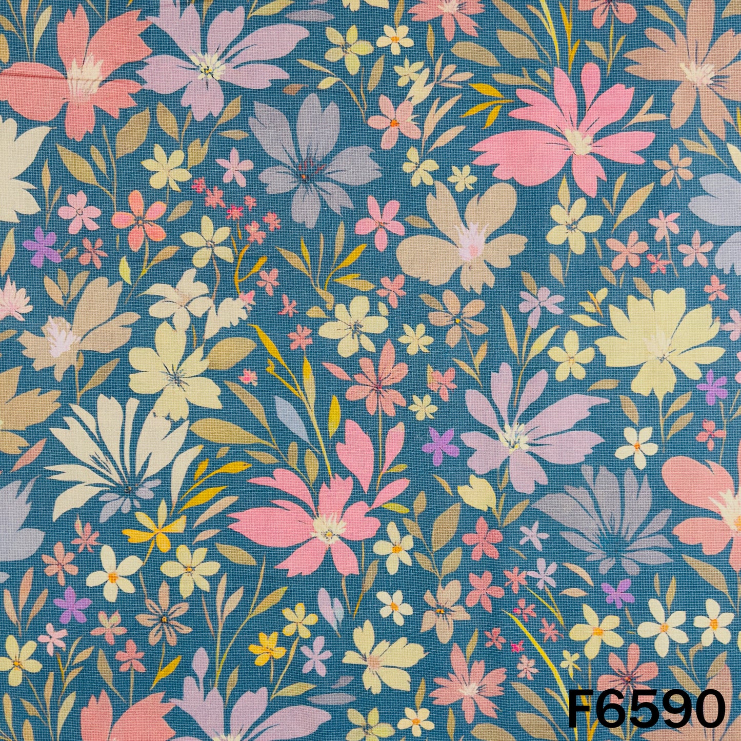Digital Print Cambric Cotton Fabric - F6590