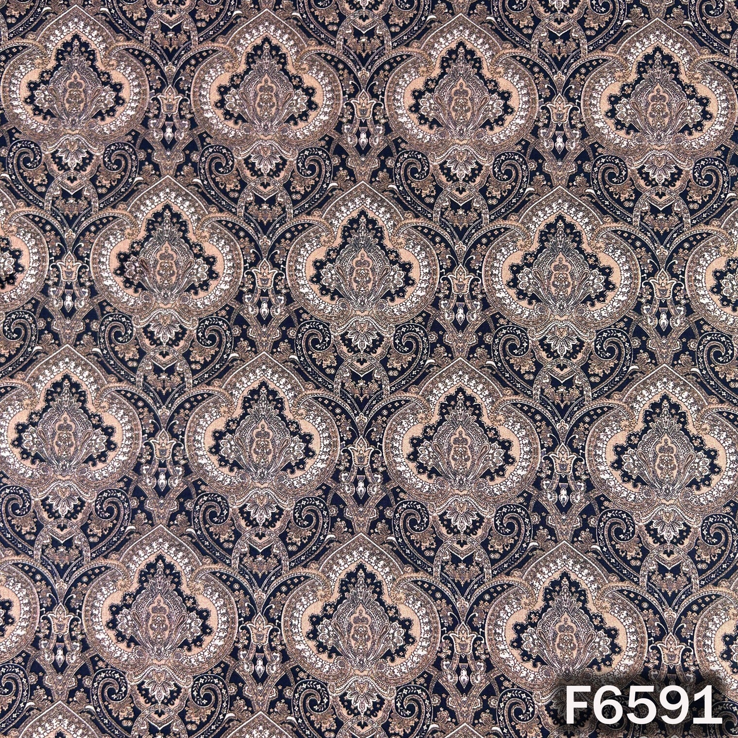 Digital Print Cambric Cotton Fabric - F6591