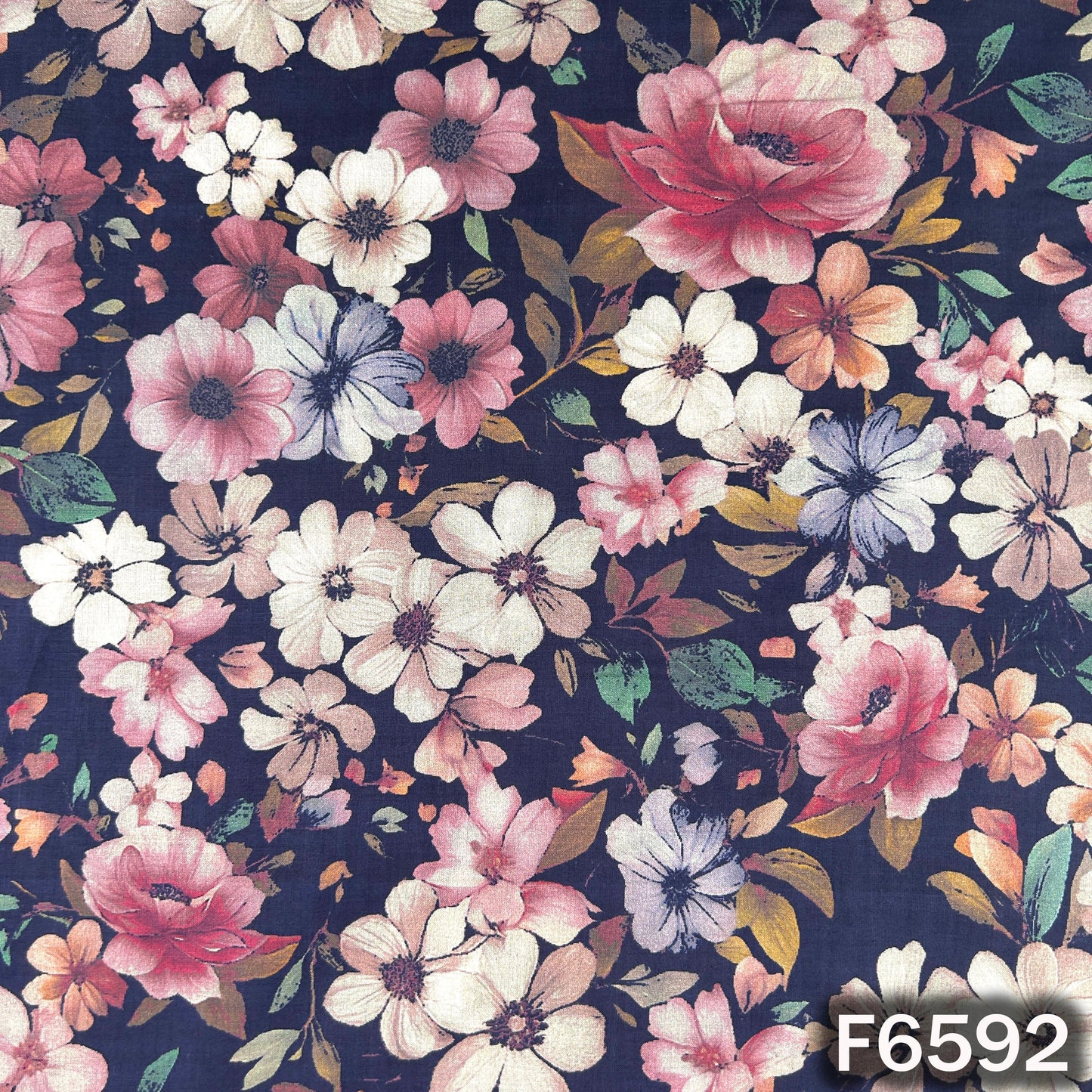 Digital Print Cambric Cotton Fabric - F6592