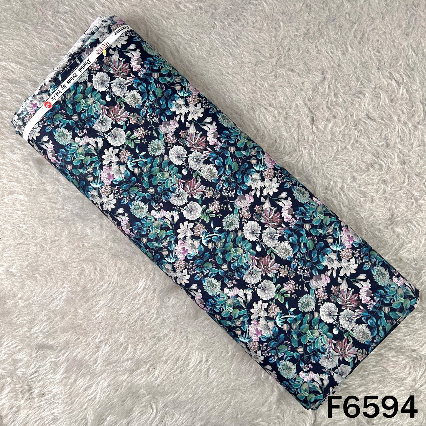 Digital Print Cambric Cotton Fabric - F6594