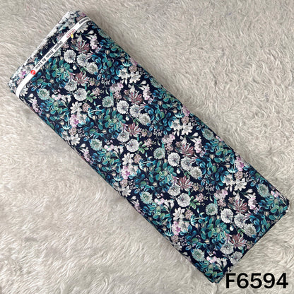 Digital Print Cambric Cotton Fabric - F6594