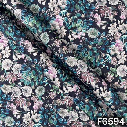 Digital Print Cambric Cotton Fabric - F6594