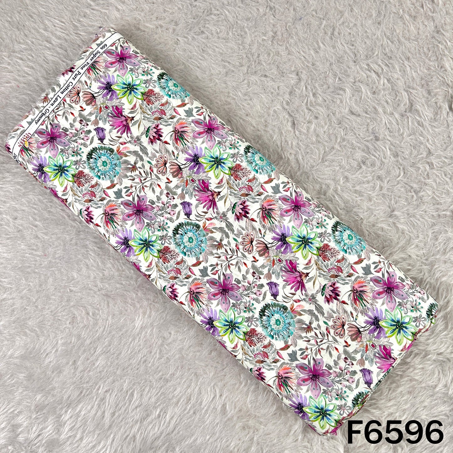 Digital Print Cambric Cotton Fabric - F6596