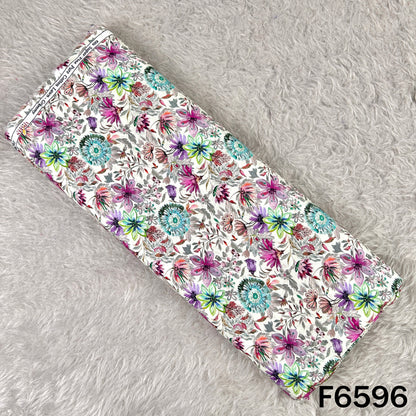 Digital Print Cambric Cotton Fabric - F6596