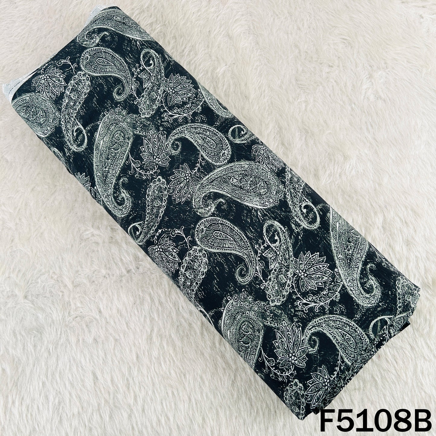 Digital Print Crepe Fabric - F5108