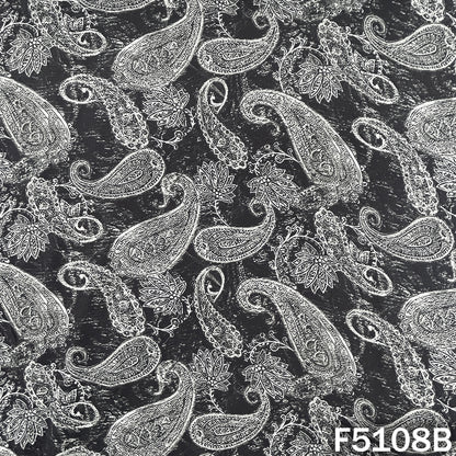 Digital Print Crepe Fabric - F5108