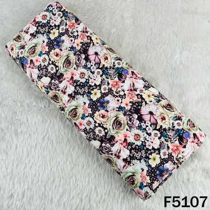 Digital Print Crepe Fabric - F5107