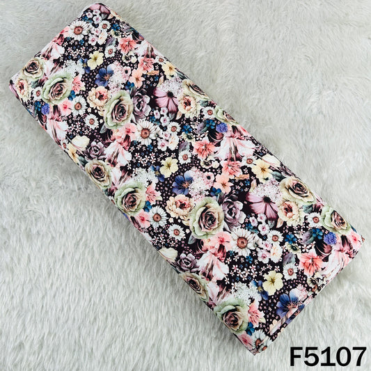 Digital Print Crepe Fabric - F5107