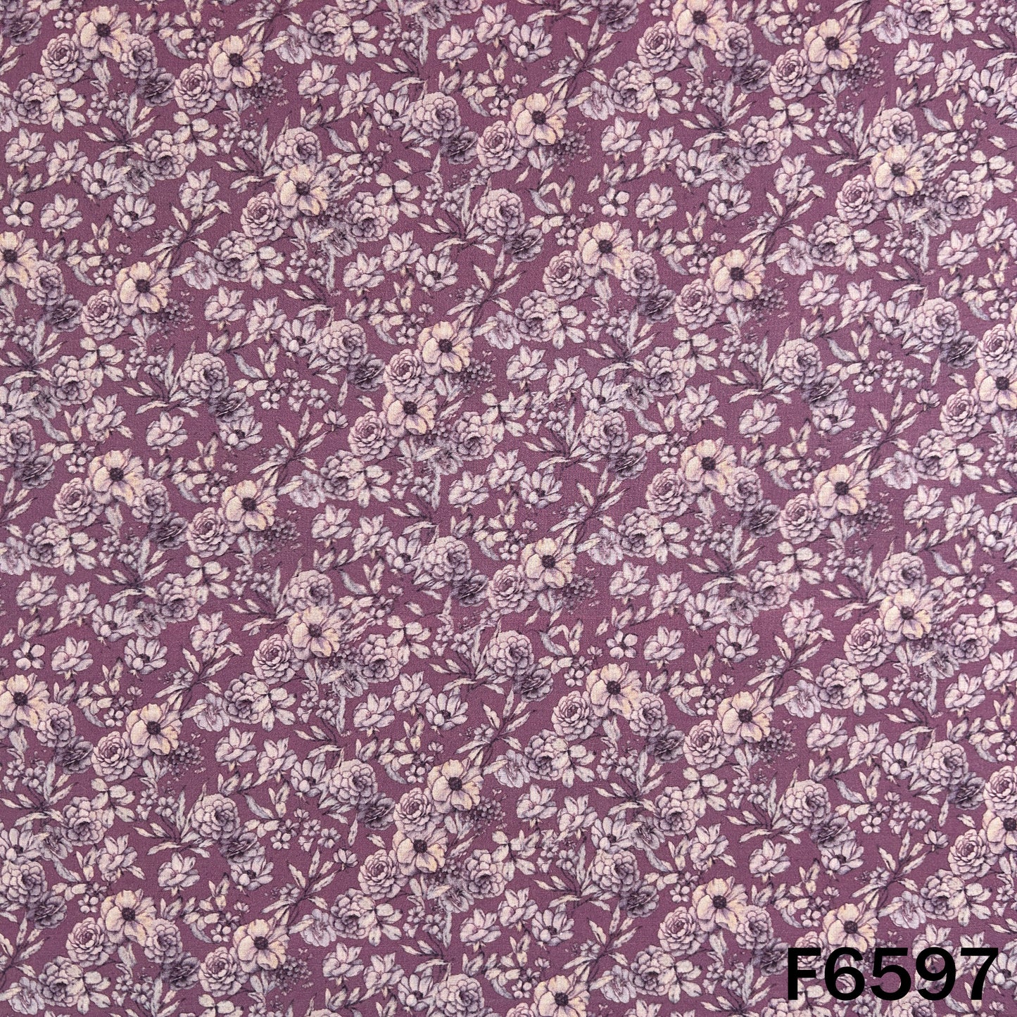 Digital Print Cambric Cotton Fabric - F6597