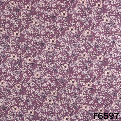 Digital Print Cambric Cotton Fabric - F6597