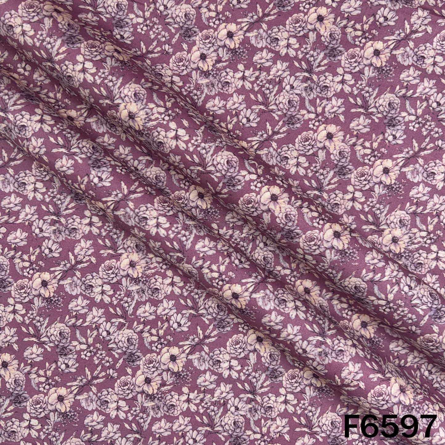 Digital Print Cambric Cotton Fabric - F6597