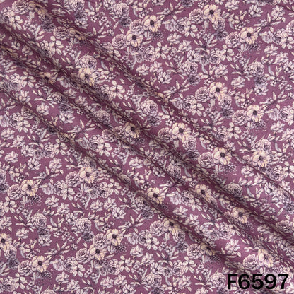 Digital Print Cambric Cotton Fabric - F6597