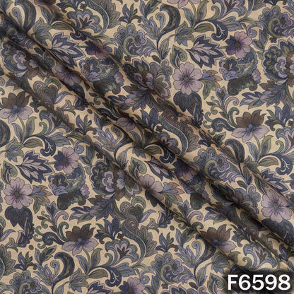 Digital Print Cambric Cotton Fabric - F6598