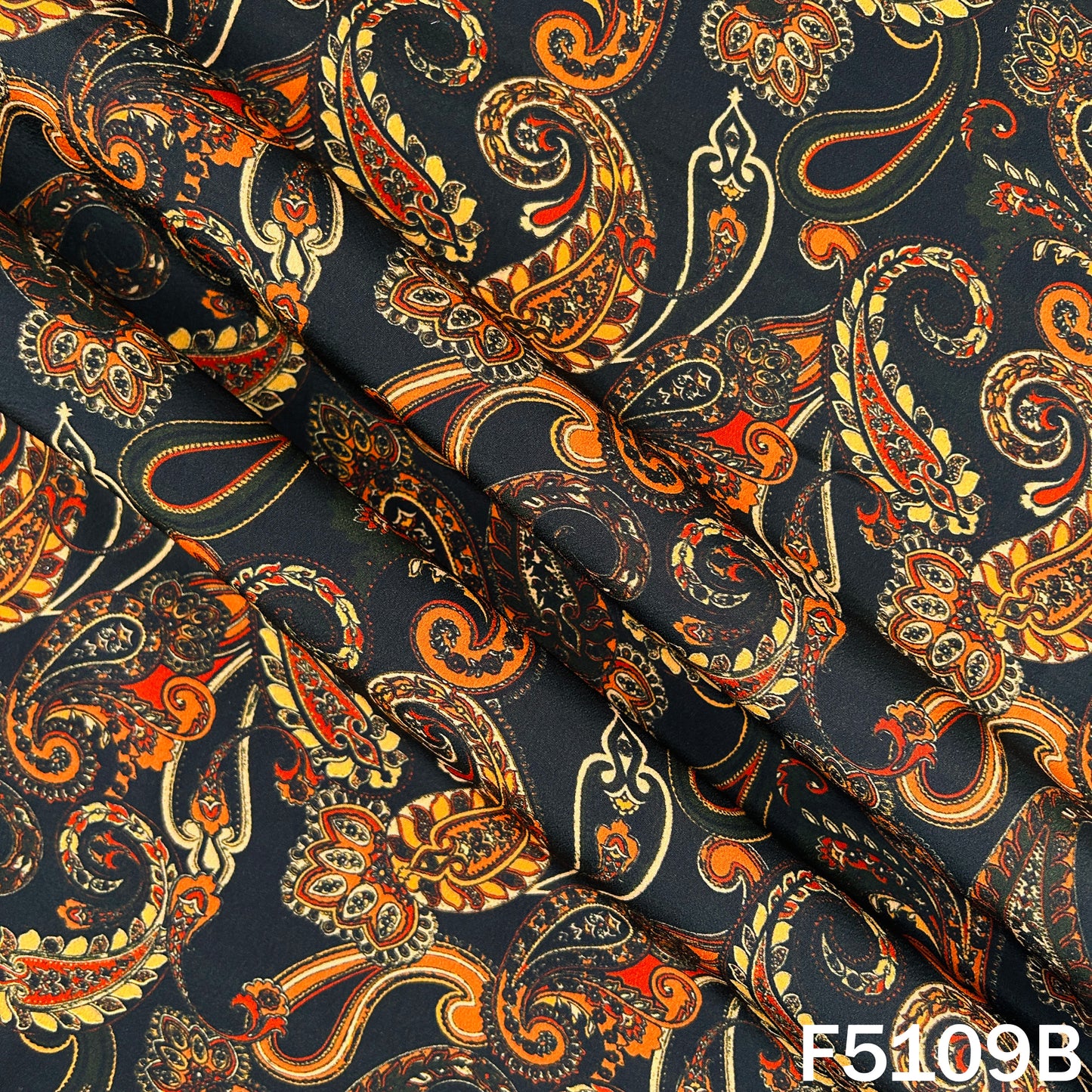 Digital Print Crepe Fabric - F5109