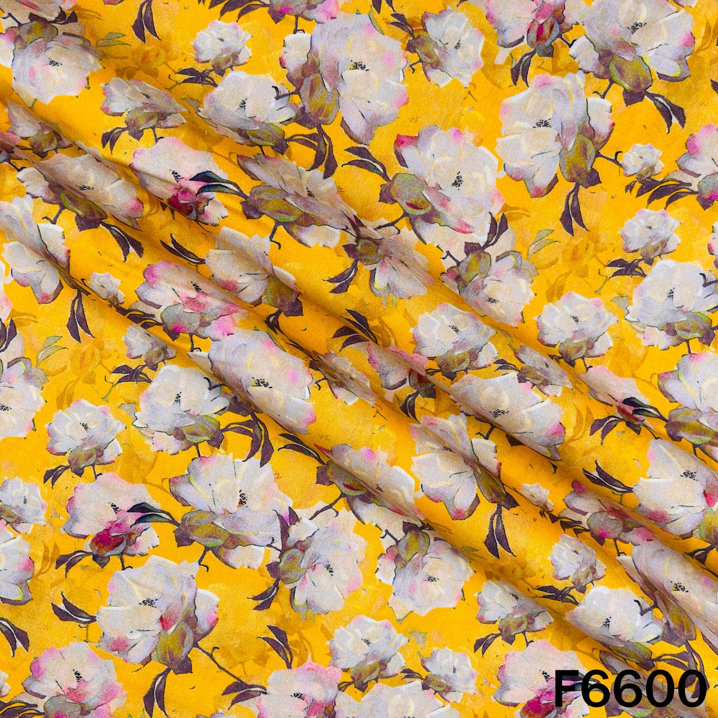 Digital Print Cambric Cotton Fabric - F6600