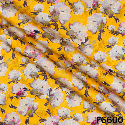 Digital Print Cambric Cotton Fabric - F6600