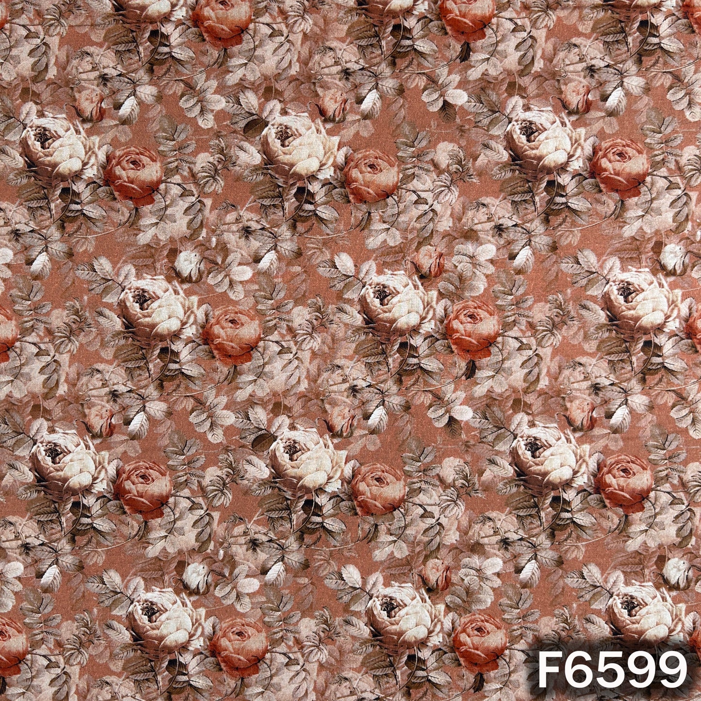 Digital Print Cambric Cotton Fabric - F6599