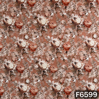 Digital Print Cambric Cotton Fabric - F6599